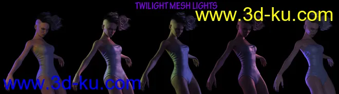 Luminosity Black - Iray Mesh Lighting System for Low Light Settings模型的图片6