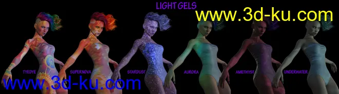 Luminosity Black - Iray Mesh Lighting System for Low Light Settings模型的图片8