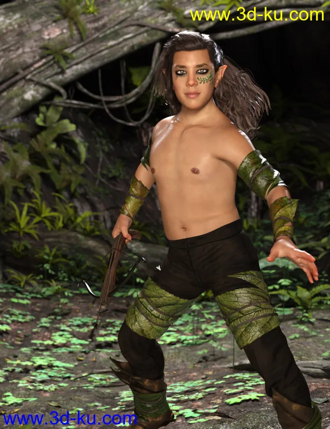 M3D Teen 8 Classmates Head Shapes for Genesis 8 Male模型的图片15