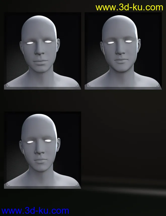 M3D Teen 8 Classmates Head Shapes for Genesis 8 Male模型的图片18