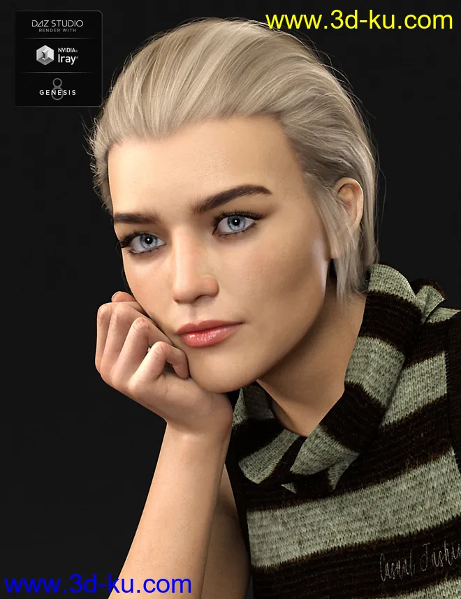 Madison HD for Genesis 8 Female模型的图片1