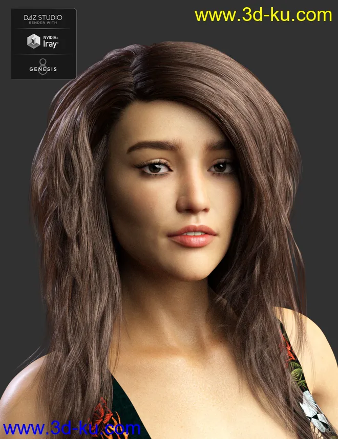 Madison HD for Genesis 8 Female模型的图片2