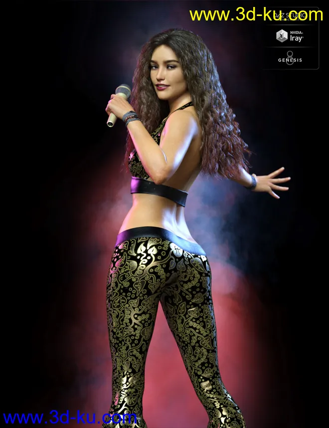 Madison HD for Genesis 8 Female模型的图片4