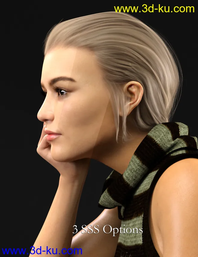 Madison HD for Genesis 8 Female模型的图片5