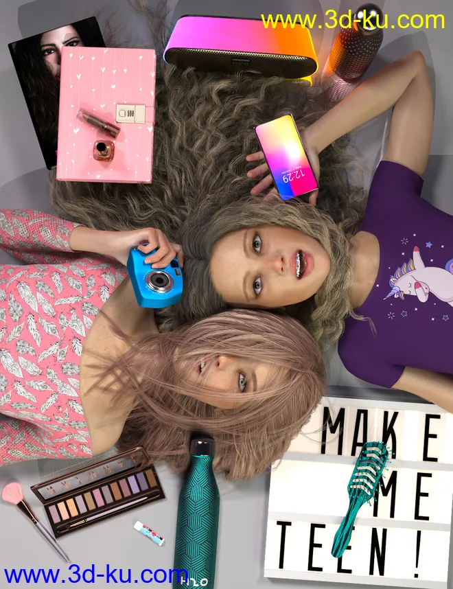 Make Me Teen for Genesis 8 Female(s)模型的图片1