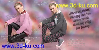 3D打印模型Make Me Teen for Genesis 8 Female(s)的图片