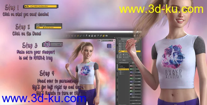 Make Me Teen for Genesis 8 Female(s)模型的图片4