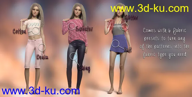 Make Me Teen for Genesis 8 Female(s)模型的图片5