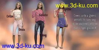 3D打印模型Make Me Teen for Genesis 8 Female(s)的图片