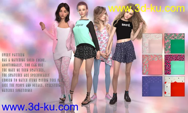 Make Me Teen for Genesis 8 Female(s)模型的图片6