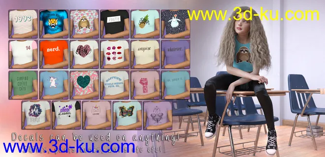 Make Me Teen for Genesis 8 Female(s)模型的图片11