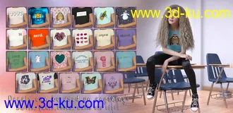 3D打印模型Make Me Teen for Genesis 8 Female(s)的图片