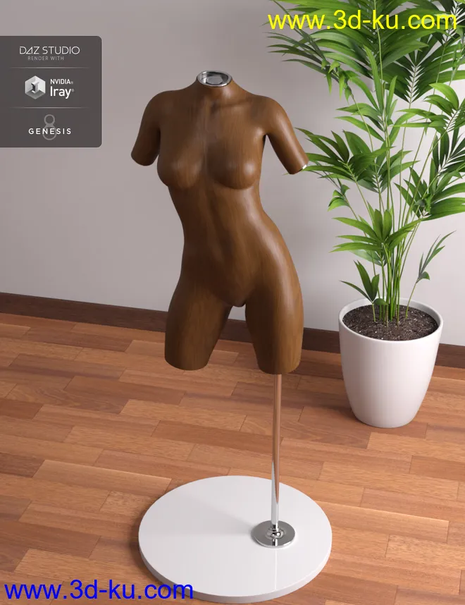 Mannequin Kit for Genesis 8 Female模型的图片1