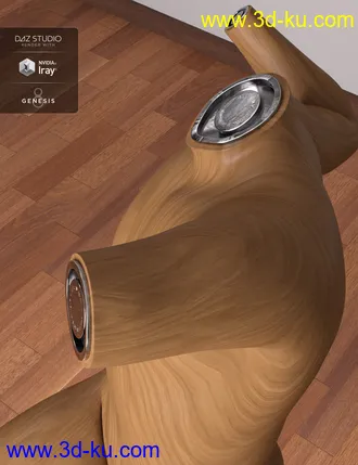 3D打印模型Mannequin Kit for Genesis 8 Male的图片