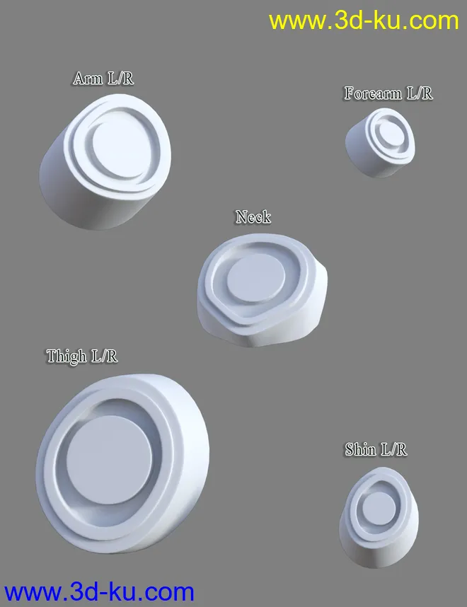 Mannequin Kit for Genesis 8 Male模型的图片8