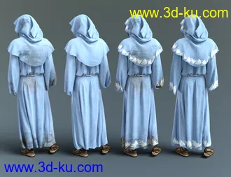 3D打印模型Many Monks的图片