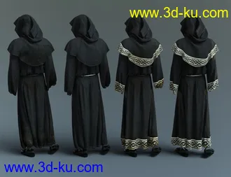3D打印模型Many Monks的图片