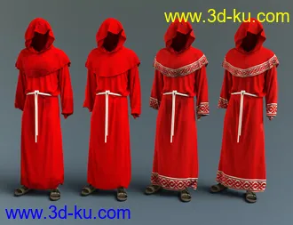 3D打印模型Many Monks的图片