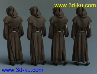 3D打印模型Many Monks的图片