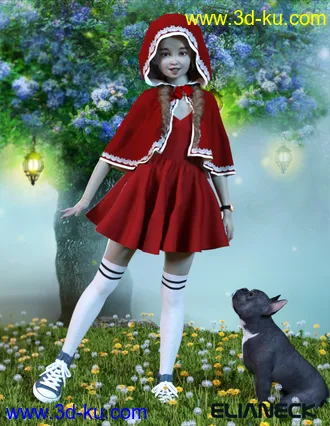 Marie Loo for Genesis 8 Female模型的图片5