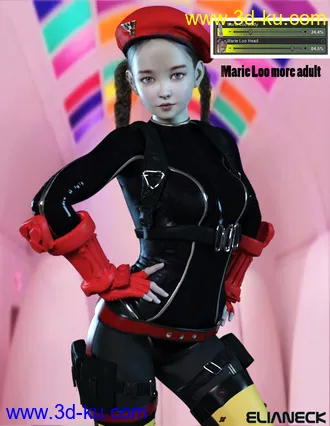 Marie Loo for Genesis 8 Female模型的图片25