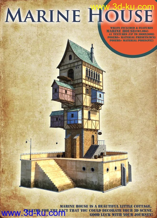 Marine House模型的图片1