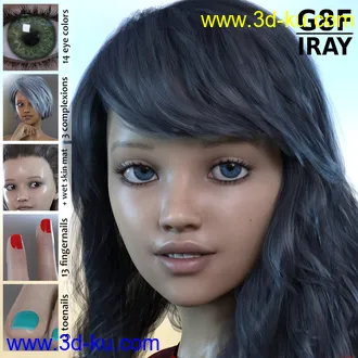 3D打印模型Maryam for Genesis 8 Female G8F的图片