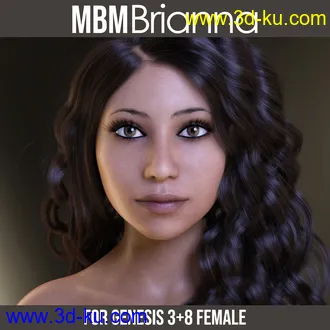 3D打印模型MbM Brianna for Genesis 3 & 8 Female的图片