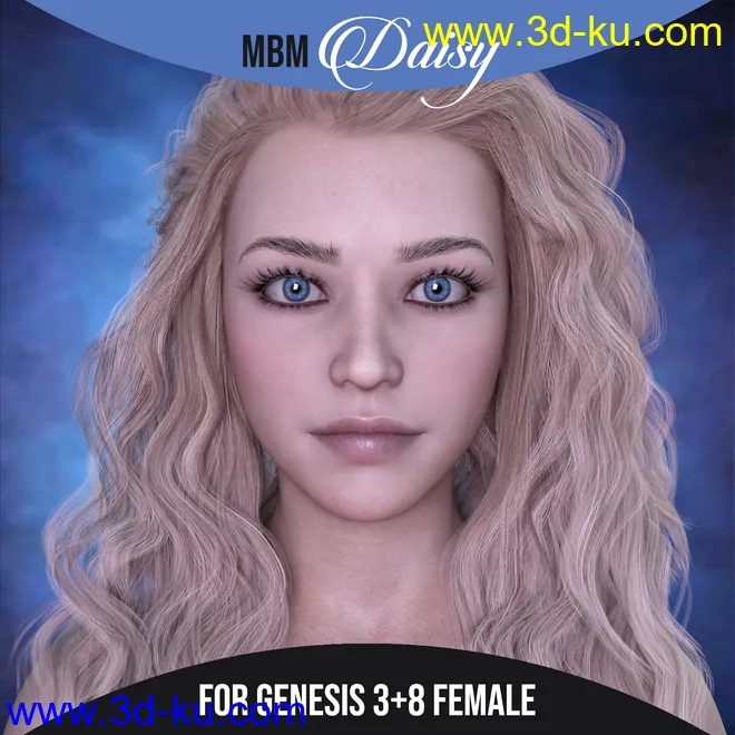 MbM Daisy for Genesis 3 and 8 Female模型的图片1