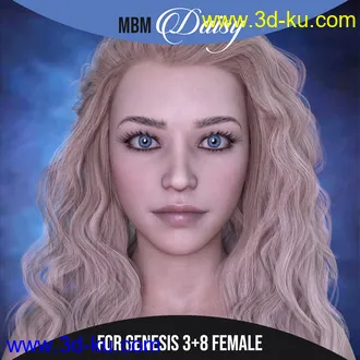 3D打印模型MbM Daisy for Genesis 3 and 8 Female的图片