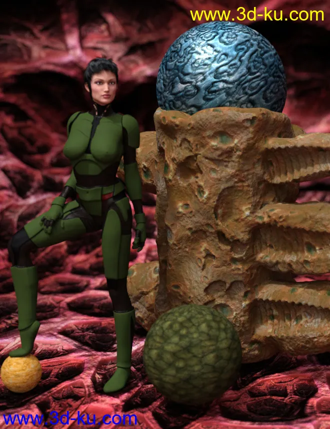 MC Shaders 2018 Set 1 Daz Studio模型的图片1