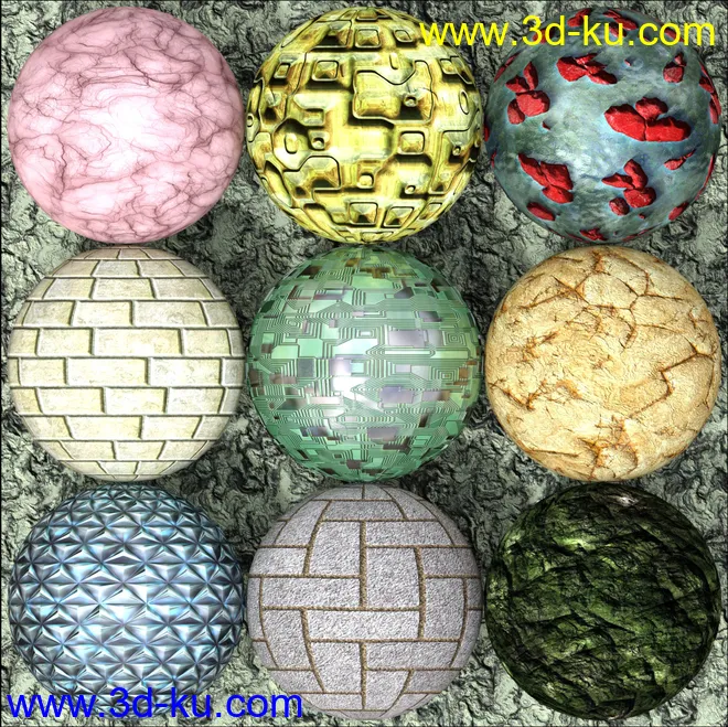 MC Shaders 2018 Set 1 Daz Studio模型的图片2