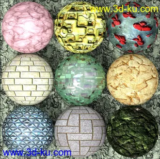 3D打印模型MC Shaders 2018 Set 1 Daz Studio的图片