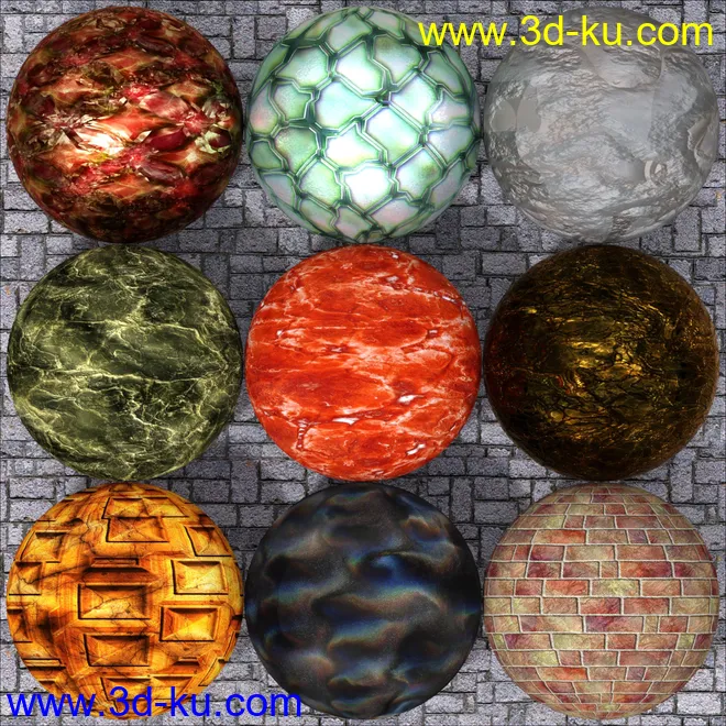 MC Shaders 2018 Set 1 Daz Studio模型的图片4
