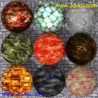 3D打印模型MC Shaders 2018 Set 1 Daz Studio的图片