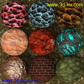 3D打印模型MC Shaders 2018 Set 1 Daz Studio的图片