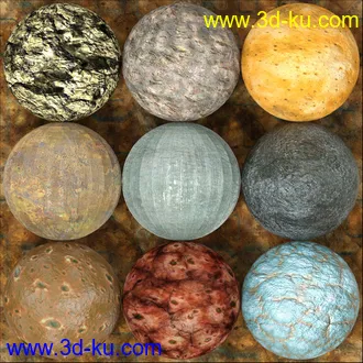 3D打印模型MC Shaders 2018 Set 1 Daz Studio的图片