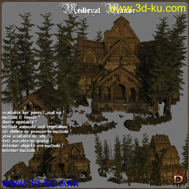 Medieval_Manor模型的图片1