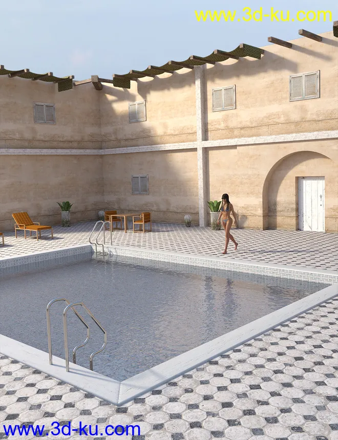 Mediterranean Pool模型的图片1