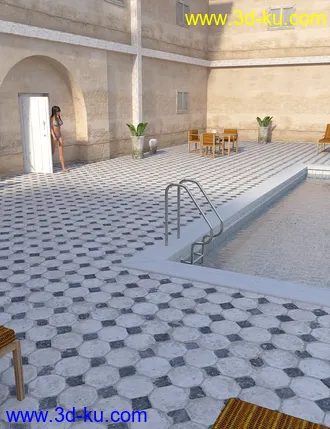 3D打印模型Mediterranean Pool的图片