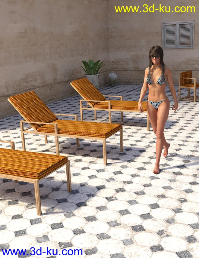 Mediterranean Pool模型的图片3