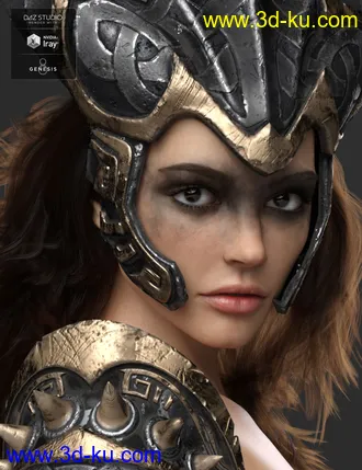 3D打印模型Melanthe HD for Genesis 8 Female的图片