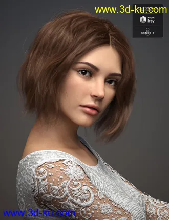 3D打印模型Melanthe HD for Genesis 8 Female的图片