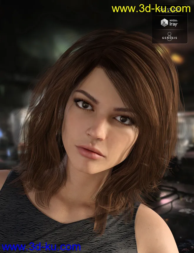 Melanthe HD for Genesis 8 Female模型的图片4