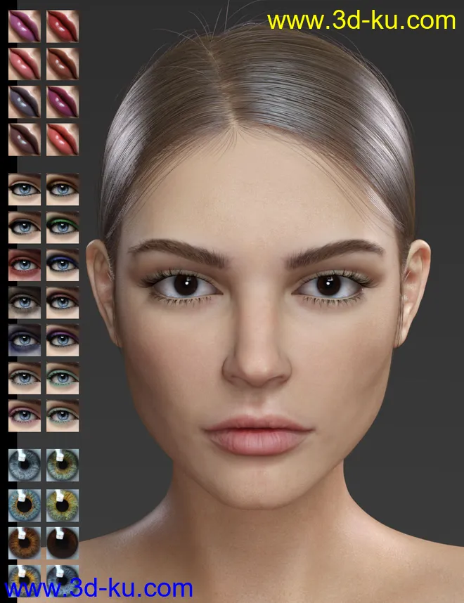 Melanthe HD for Genesis 8 Female模型的图片6