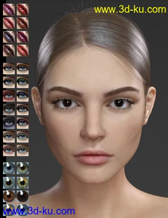 3D打印模型Melanthe HD for Genesis 8 Female的图片
