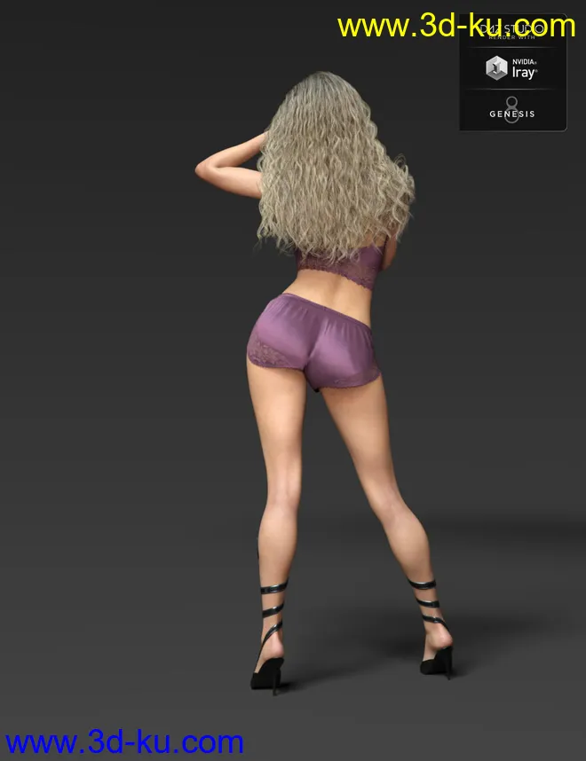 Melanthe HD for Genesis 8 Female模型的图片8