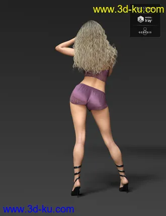 3D打印模型Melanthe HD for Genesis 8 Female的图片