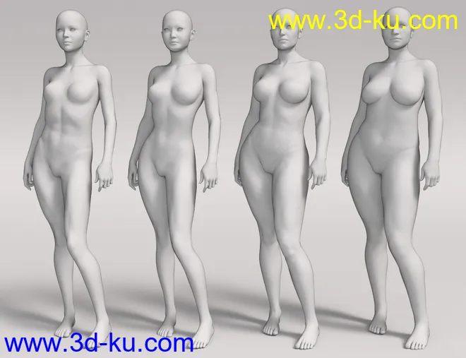 Mesmerizing Faces & Bodies for Genesis 8 Female模型的图片3