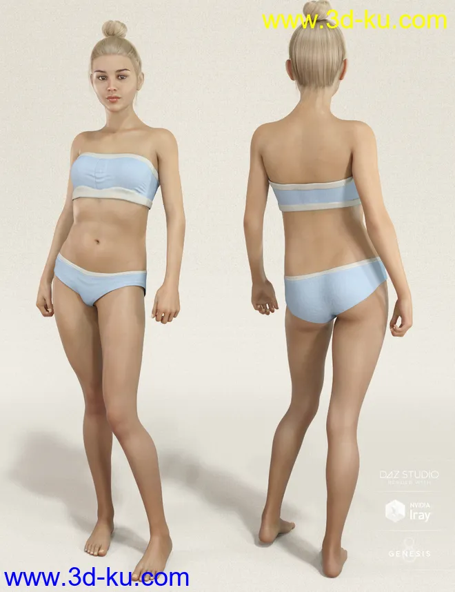 Mesmerizing Faces & Bodies for Genesis 8 Female模型的图片8